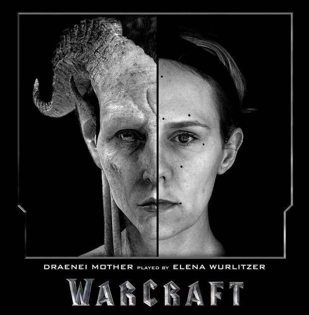 《魔兽》发布角色对比照 吴彦祖终于现真身