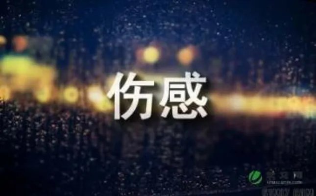 qq伤感心情经典语句 -资料