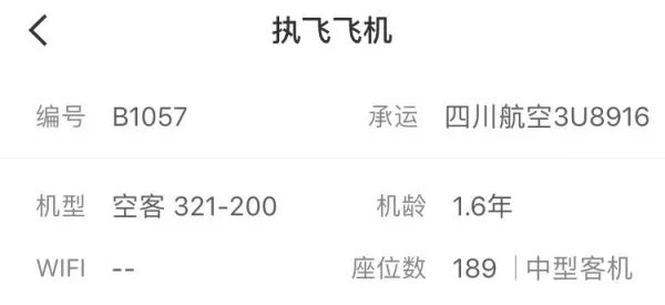 川航3U8916载多少人？