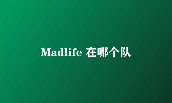 Madlife 在哪个队