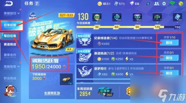 QQ飞车怎么增加驾照活跃度 QQ飞车驾照活跃度怎么提升