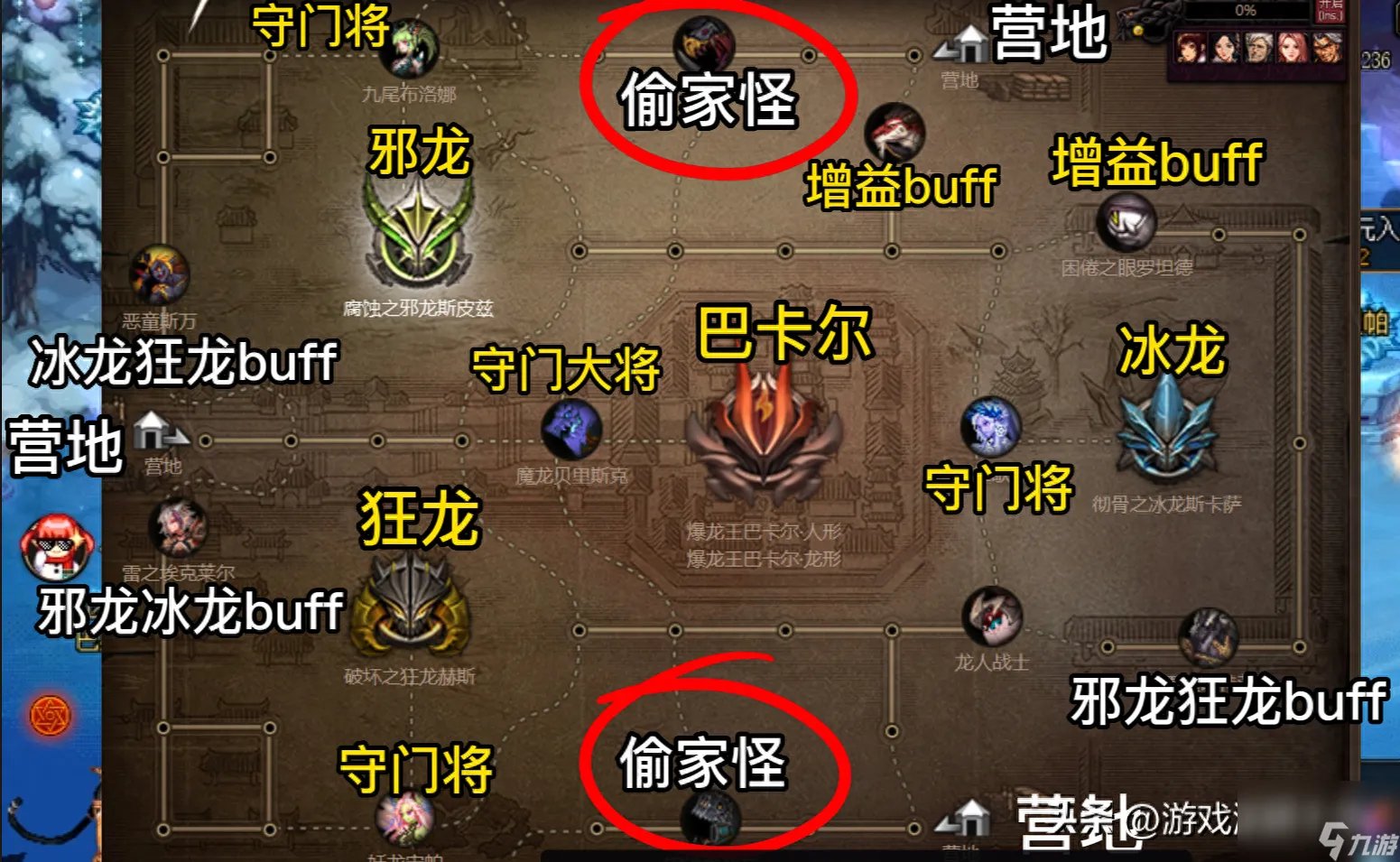 DNF巴卡尔之城怎么过 地下城巴卡尔之城怪物分布介绍