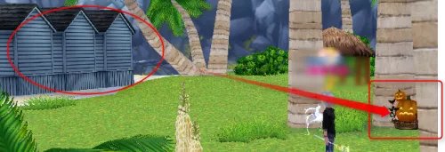 QQ炫舞沙滩寻人万圣南瓜妖在哪里？