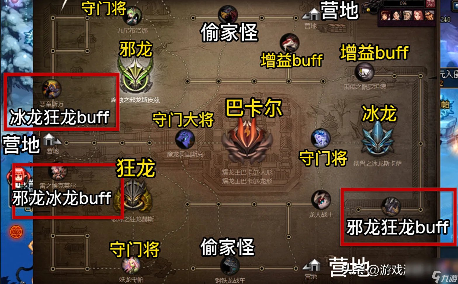 DNF巴卡尔之城怎么过 地下城巴卡尔之城怪物分布介绍