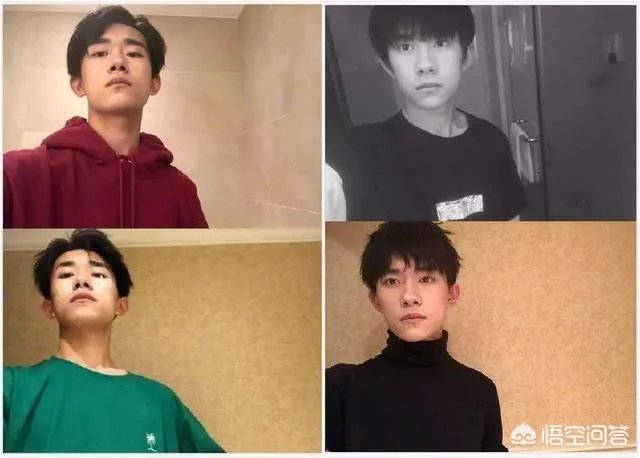 易烊千玺罕见发自拍，拍照姿势太独特，是和白敬亭学的吗？