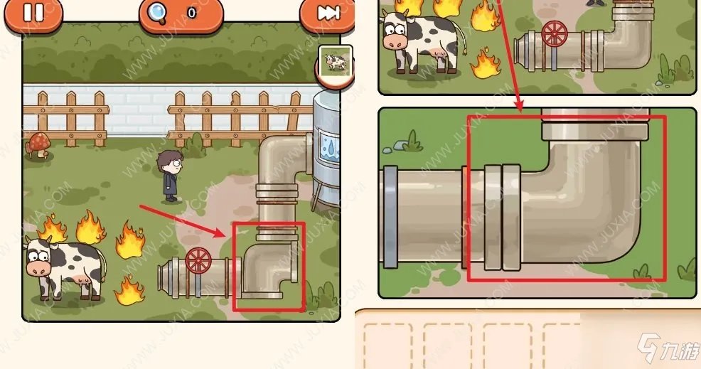 案件大师第6关拯救奶牛攻略 怎么救出被困的奶牛