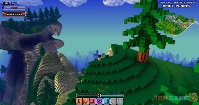 《我的世界》战斗版!《Cube World》复古画面截图