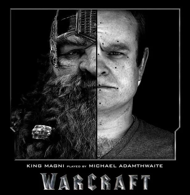 《魔兽》发布角色对比照 吴彦祖终于现真身