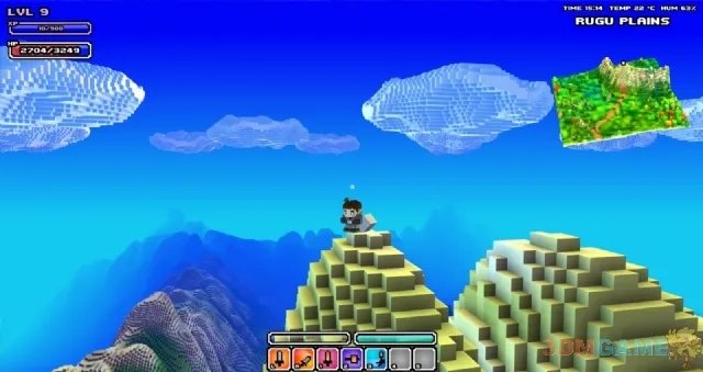 《我的世界》战斗版!《Cube World》复古画面截图