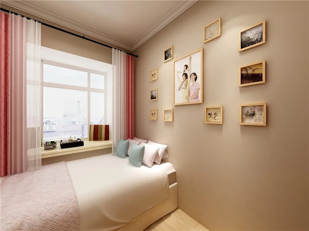 想给孩子一个良好的读书环境,就看这套儿童卧室装修效果图吧!