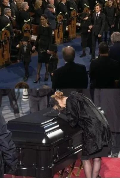 席琳迪翁出席丧礼满脸泪痕  永不言弃的鉴证圣母大教堂