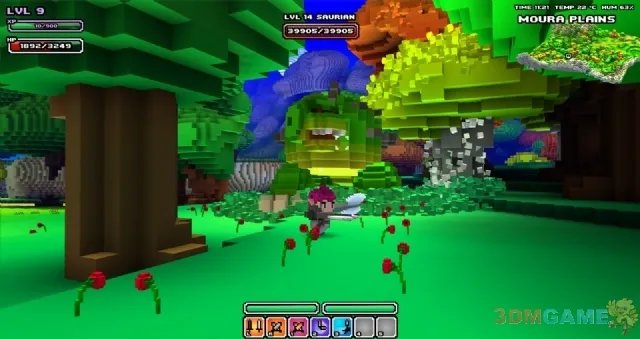 《我的世界》战斗版!《Cube World》复古画面截图