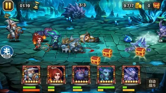 刀塔传奇元素神殿攻略 平民元素神殿阵容推荐