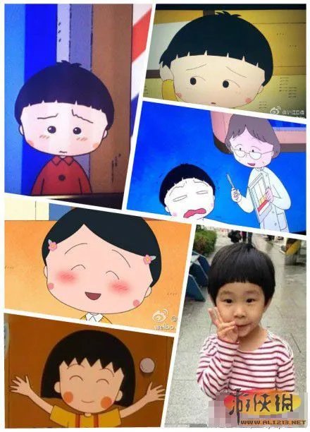 小丸子新发型萌哭网友：“和大头儿子有一腿”