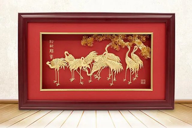 金箔画值钱吗 金箔画的制作过程