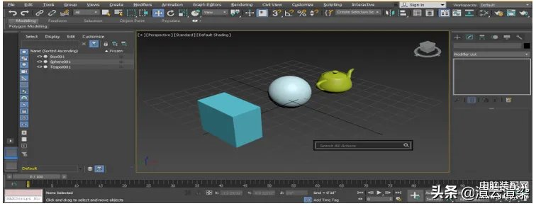 3d快捷键都有哪些（dmax快捷键大全）