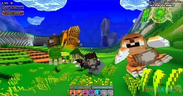 《我的世界》战斗版!《Cube World》复古画面截图