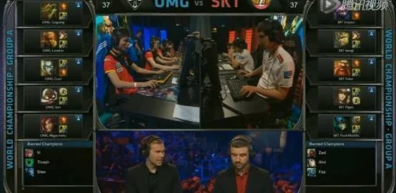 [CHINA]OMG对战SKT1 连战连捷，爷就是猛。