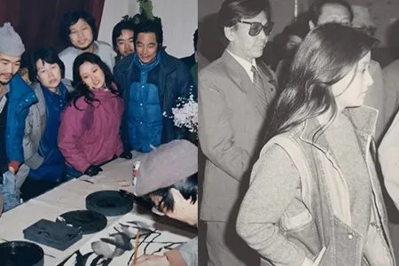 邓婕晒旧照长发造型引围观 张国立发照片称妻子为邓老