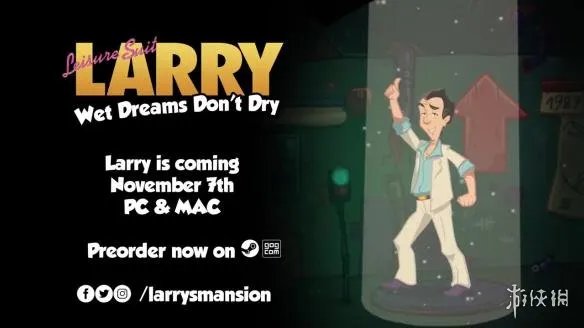 成人主题游戏《花花公子拉瑞：梦遗延绵》最新宣传