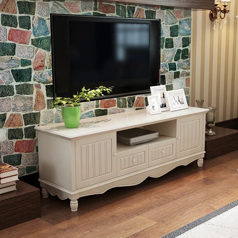 韩式田园电视柜，打开了我对传统电视柜的看法！