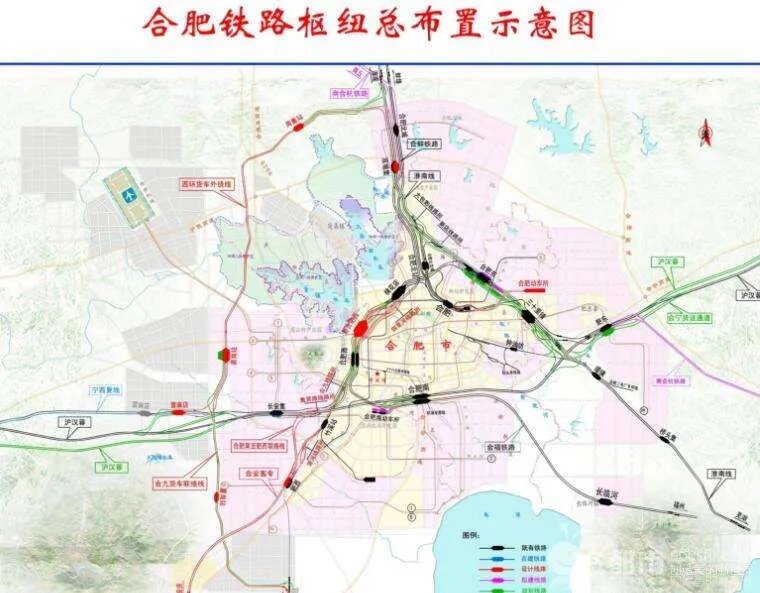 合肥枢纽总图获批是真的吗？