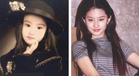 女明星小时候的照片，你见过几个呢？