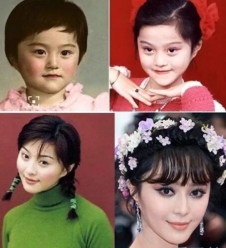女明星小时候的照片，你见过几个呢？