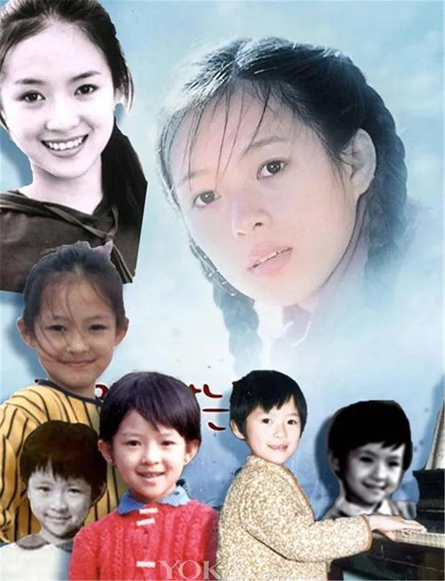 女明星小时候的照片，你见过几个呢？