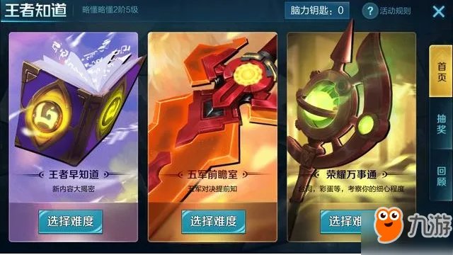 《王者荣耀》王者知道2018完整答案大全