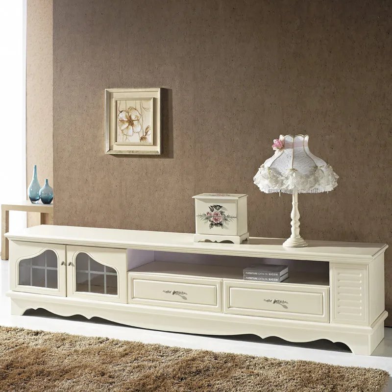 韩式田园电视柜，打开了我对传统电视柜的看法！