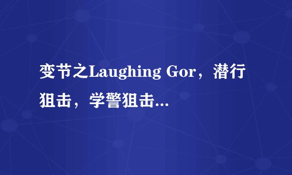 变节之Laughing Gor，潜行狙击，学警狙击，变节之潜罪犯根据剧情排序。