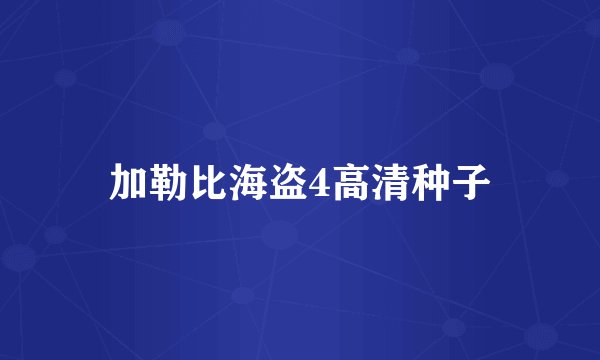 加勒比海盗4高清种子