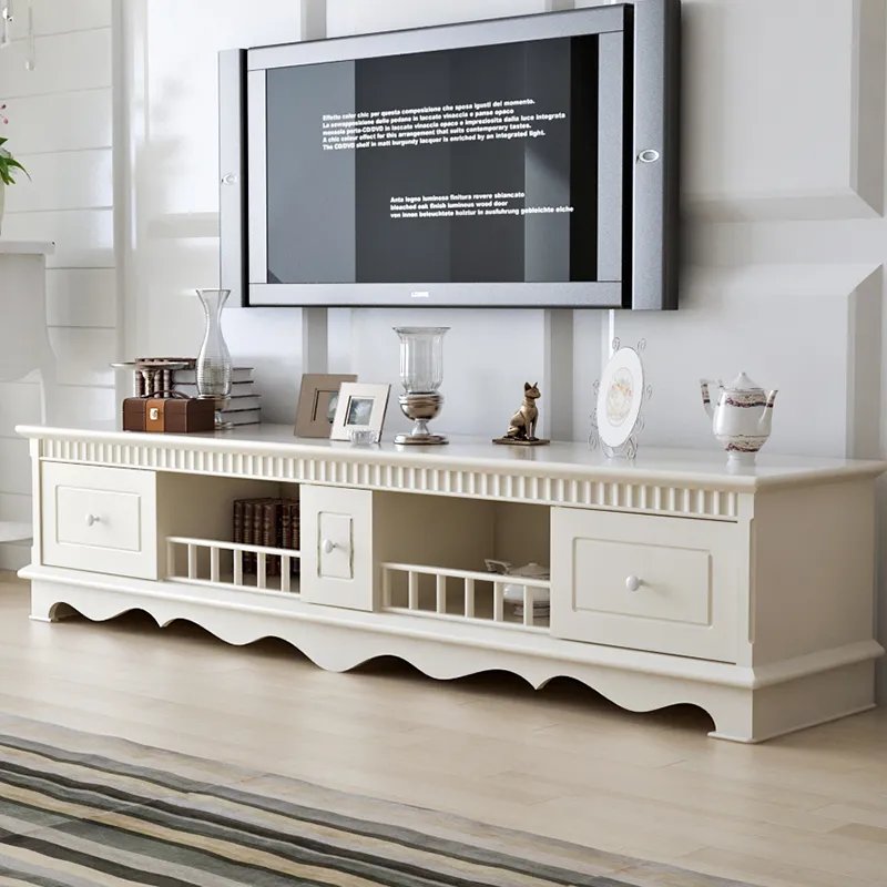 韩式田园电视柜，打开了我对传统电视柜的看法！