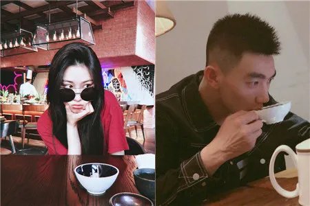 张馨予首次做面条 何捷捧场全部吃光