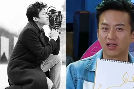 邓超给女儿梳辫引网友围观 背儿子逛街父爱满满