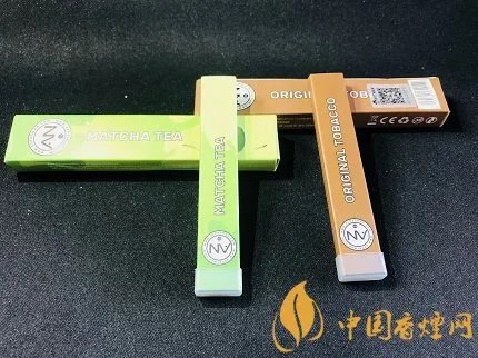 狼烟天下新款AN小彩条一次性电子烟测评