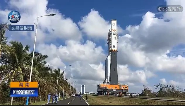 长征五号将首飞 成为中国运载力最强火箭