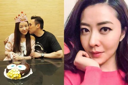 熊黛林吃烧肉 老公全程在旁边陪伴