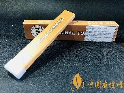 狼烟天下新款AN小彩条一次性电子烟测评