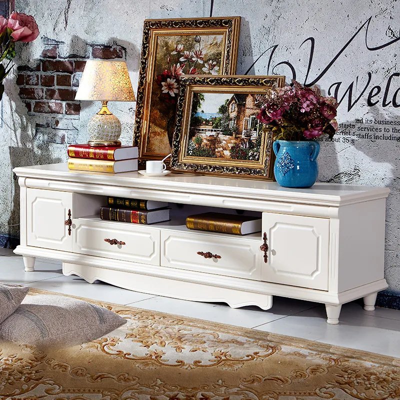 韩式田园电视柜，打开了我对传统电视柜的看法！