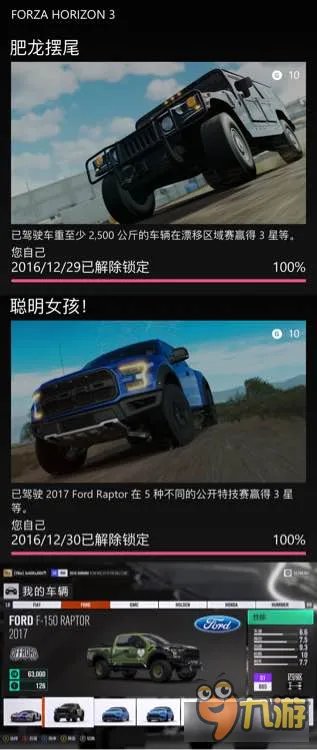 《极限竞速：地平线3》所有成就达成攻略