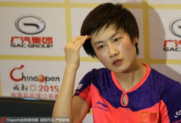 中乒赛朱雨玲夺女单冠军 称完善细节备战里约