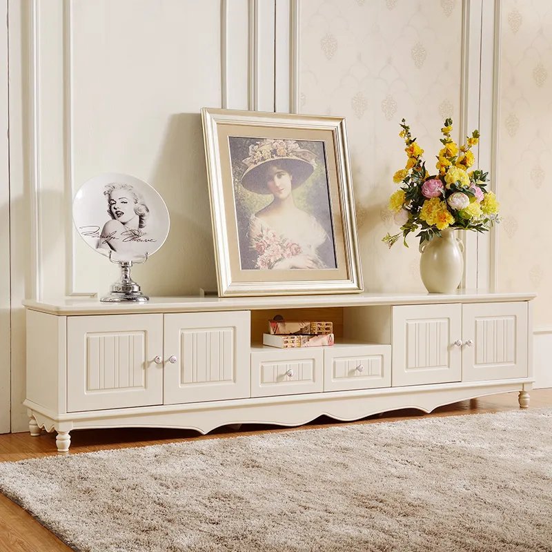 韩式田园电视柜，打开了我对传统电视柜的看法！