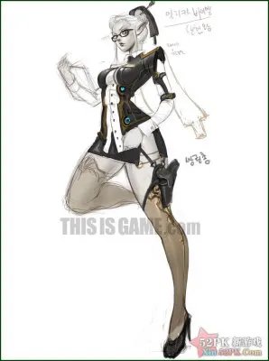 韩国虚拟3新游《Arche Blade》海量新图曝光