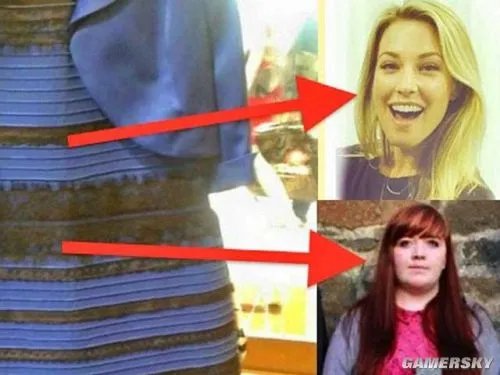 别争啦！拍摄“蓝黑裙子原图”的妹子现身了