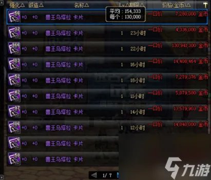 dnf迷幻晶石110版本 地下城迷幻晶石材料图解