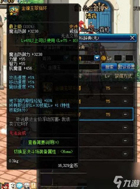 DNF爱丽丝的纪念章怎么得 装备解析与史诗装备盘点