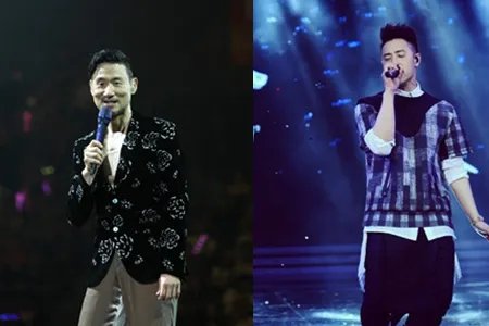 潘玮柏张学友合影 两人打扮帅气笑容满面